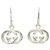 GUCCI InterlockingG Hook Silver Ohrringe