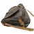 Borsa a tracolla Louis Vuitton Saumur 35 Monogram - vista 8