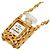 Collana con ciondolo a catena a forma di flacone di profumo Chanel N5