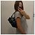 Stuart Weitzman Lackleder Handtasche in Mitternachtsblau - Ansicht 4