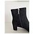 Stivaletti Dior in camoscio nero con tacco - vista 6