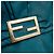 Borsa a tracolla Fendi in pelle Turquoise - vista 7