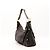 Borsa Hobo Gucci in pelle monogram marrone scuro - vista 4