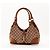 Gucci Hobo Bag Monogram Canvas Leder Brown