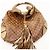 Borsa Hobo Gucci GG Supreme Canvas Brown - vista 6