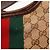 Borsa Hobo Gucci Monogram Canvas Pelle Brown - vista 11