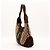 Borsa Hobo Gucci Monogram Canvas Pelle Brown - vista 2