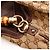 Bamboo Borsa Hobo Gucci Manico in Bambù Tela Monogramma Marrone - vista 10