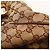 Bamboo Borsa Hobo Gucci Manico in Bambù Tela Monogramma Marrone - vista 11