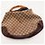 Bamboo Borsa Hobo Gucci Manico in Bambù Tela Monogramma Marrone - vista 6