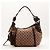 Borsa Hobo Gucci GG Supreme Canvas Leather Brown