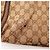 Borsa Hobo Gucci GG Supreme Canvas Leather Brown - vista 11