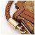 Borsa Hobo Gucci Monogram Canvas Pelle Brown - vista 12