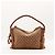 Borsa Hobo Gucci Monogram Canvas Pelle Brown - vista 3
