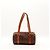 Céline Borsa Boston Celine Monogram in pelle marrone - vista 3