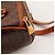 Céline Borsa Boston Celine Monogram in pelle marrone - vista 9
