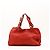 Borsa Hobo Dior in pelle rossa - vista 3