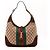 Gucci Hobo Bag Monogram Canvas Brown