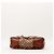 Borsa Hobo Gucci Monogram Canvas Pelle Brown - vista 5