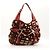 Borsa Hobo Gucci 95th Anniversary Velluto Rosso e Verde e Pelle - vista 3