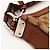 Borsa Hobo Gucci Monogram Canvas Pelle Brown - vista 8