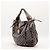 Borsa Hobo Gucci Monogram Canvas Brown - vista 2