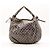 Borsa Hobo Gucci Monogram Canvas Brown - vista 3