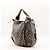 Borsa Hobo Gucci Monogram Canvas Brown - vista 4
