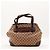 Borsa Gucci Monogram Canvas Brown