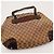 Borsa Gucci Monogram Canvas Brown - vista 6