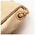 Bolsa de aba acolchoada Chanel em couro bege - vista 12