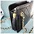 Borsa a tracolla Chanel in pelle di agnello nera con nappe - vista 4