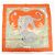 Hermès Hermes Carré 90 Silk multicolor 90 x 90 - vista 2