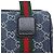 Sac Mini Boston Gucci GG Denim Sherry Ophidia - vue 8
