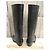 Autre Marque Maison Kitsuné Botas altas de cuero negro - vista 4