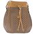 GUCCI Micro GG Supreme Shoulder Bag PVC Beige Gold Auth BA16707 - Jerrillo