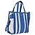 Balenciaga Bazaar Shopper XS Bag Leather 2way Blue Silver 452458 Auth 208406A - Jerrillo - vista 2