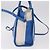 Balenciaga Bazaar Shopper XS Bag Leather 2way Blue Silver 452458 Auth 208406A - Jerrillo - vista 4
