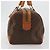 Céline CELINE Macadam Canvas Boston Bag PVC Leather Brown Gold Auth ep14989A - Jerrillo - vista 4