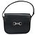 Christian Dior Horsebit Shoulder Bag Leather Black Silver Auth am10763 - Jerrillo - vista 13