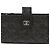 Monedero Chanel de piel negra
