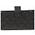 Monedero Chanel de piel negra - vista 3