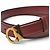 Cartier Gürtel aus Bordeaux-Leder - Ansicht 2