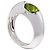 Bague Piaget Péridot Or Blanc 750/18kt Péridot Vert Bijoux de Créateur