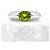 Bague Piaget Péridot Or Blanc 750/18kt Péridot Vert Bijoux de Créateur - vue 4