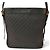 Borsa a tracolla Loewe in tela e pelle nera - vista 7