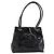 CHANEL COCO Mark Tote Bag Patent Black Gold Tone CC Auth bs37158 - Jerrillo - vue 13
