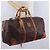 Céline CELINE Macadam Canvas Boston Bag PVC Leather Brown Gold Auth 207455V - Jerrillo - vue 20