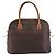 Céline CELINE Macadam Hand Bag PVC 2way Brown Gold Tone Auth ka6693 - Jerrillo - vista 3