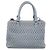 Miu Miu Matelasse Hand Bag Leather 2way Light Blue Silver Auth 212701A - Jerrillo - vista 2